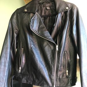 Forever 21 Black Leather Jacket